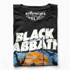 Áo thun rock vintage Black Sabbath Graveyard - B121