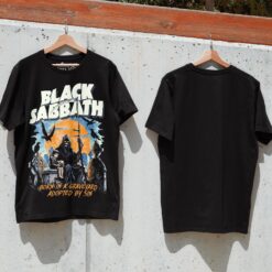 Áo thun rock vintage Black Sabbath Graveyard - B121