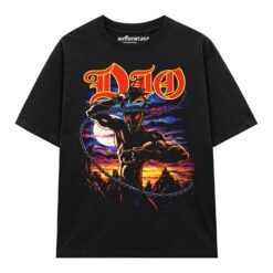 Áo thun rock vintage Dio Black - B122