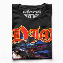 Áo thun rock vintage Dio Black - B122