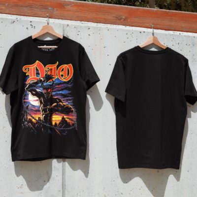 Áo thun rock vintage Dio Black - B122