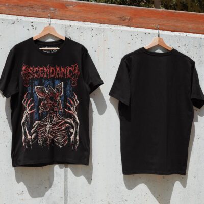 Áo thun dark streetwear Ascendancy Death Monster – B126
