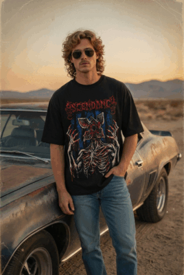 Áo thun dark streetwear Ascendancy Death Monster – B126