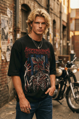 Áo thun dark streetwear Ascendancy Death Monster – B126