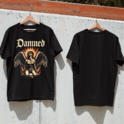 Áo thun streetwear DAMNED Fallen Angel – B127