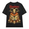 Áo thun dark streetwear Blaspheme - B128