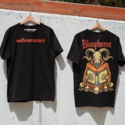 Áo thun dark streetwear Blaspheme - B128