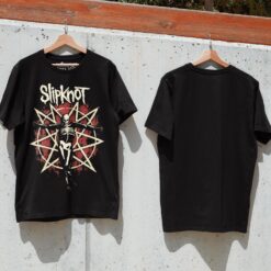 Áo thun rock vintage Slipknot Skeleton – B129