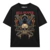 Áo thun dark streetwear Hell Reaper – B132