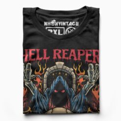 Áo thun dark streetwear Hell Reaper – B132