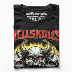 Áo thun dark streetwear Hellskulls – B134
