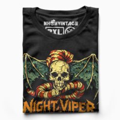 Áo thun rock vintage Night Viper – B136
