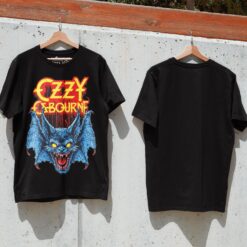 Áo thun rock vintage Ozzy The Bat – D36