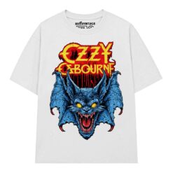 Áo thun rock vintage Ozzy The Bat – D36
