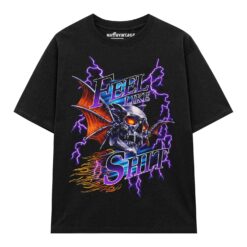 Áo thun streetwear vintage Feel Like Sh*t Thunder Demon – D37