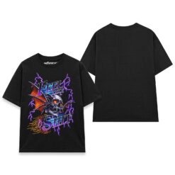 Áo thun streetwear vintage Feel Like Sh*t Thunder Demon – D37
