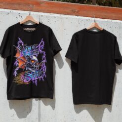 Áo thun streetwear vintage Feel Like Sh*t Thunder Demon – D37