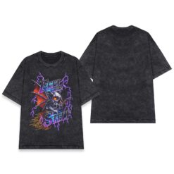Áo thun streetwear vintage Feel Like Sh*t Thunder Demon – D37