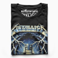 Áo thun rock vintage Metallica Ride The Lightning – D40