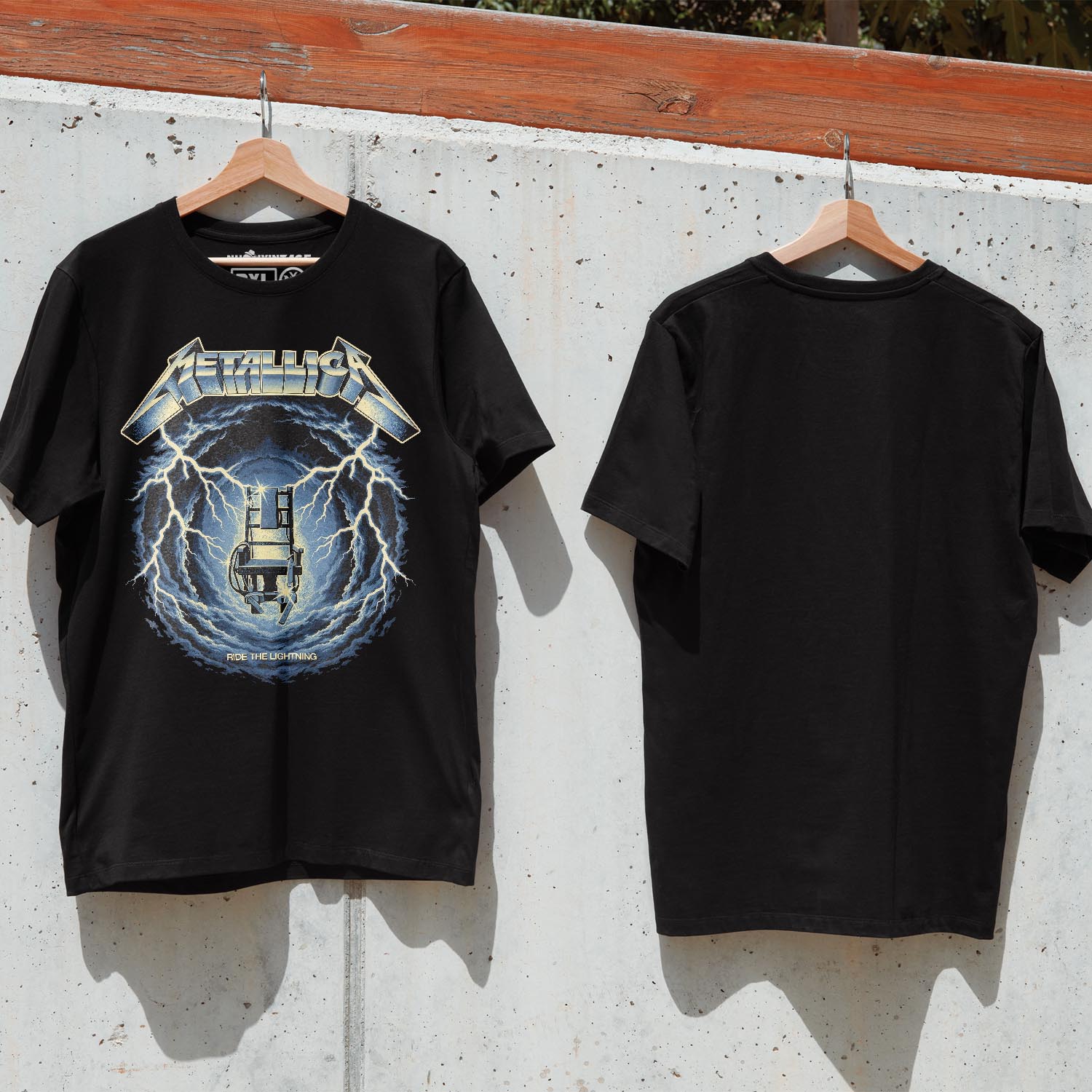 Áo thun rock vintage Metallica Ride The Lightning – D40 Áo thun rock vintage Metallica Ride The Lightning – D40