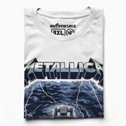 Áo thun rock vintage Metallica Ride The Lightning – D40
