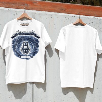 Áo thun rock vintage Metallica Ride The Lightning – D40