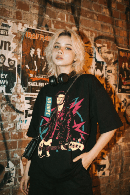 Áo thun punk rock vintage No Hope Get Lost – D41