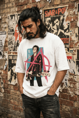 Áo thun punk rock vintage No Hope Get Lost – D41