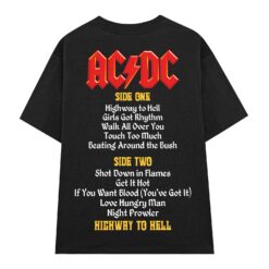 Áo thun rock vintage ACDC Highway to Hell - D42