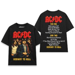 Áo thun rock vintage ACDC Highway to Hell - D42