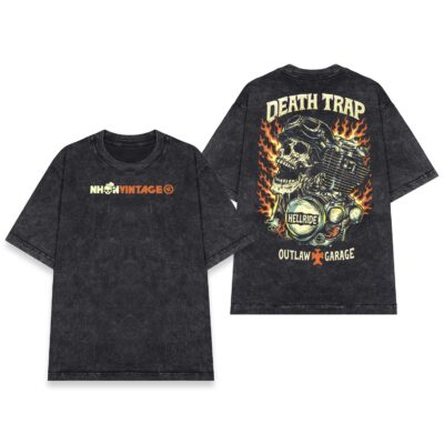Áo thun motor streetwear Death Trap - D43