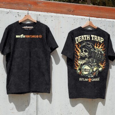 Áo thun motor streetwear Death Trap - D43