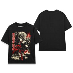 Áo thun rock vintage Iron Maiden The Beast – D45
