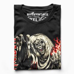 Áo thun rock vintage Iron Maiden The Beast – D45