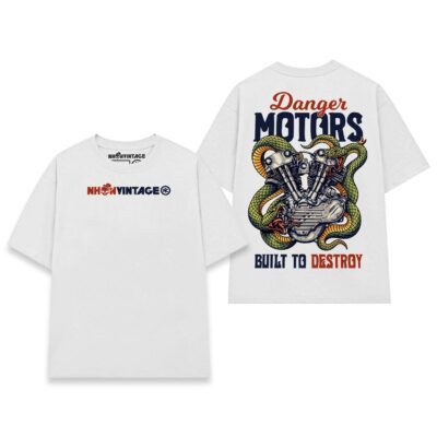 Áo thun streetwear Danger Motors - W17