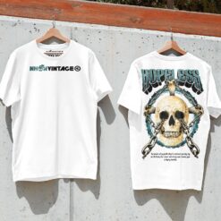 Áo thun dark streetwear Hopeless Skull Chain – W18