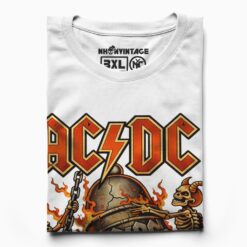 Áo thun rock vintage ACDC Hells Bells – W19