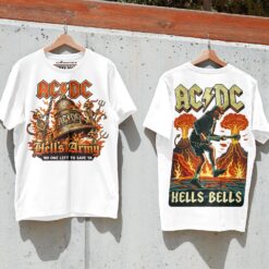 Áo thun rock vintage ACDC Hells Bells – W19