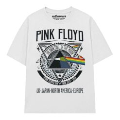 Áo thun rock vintage Pink Floyd World Tour 1972–1973 – W20