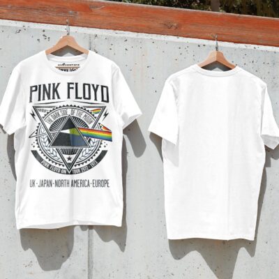 Áo thun rock vintage Pink Floyd World Tour 1972–1973 – W20