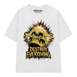 Áo thun dark streetwear Destroy Everything - W22
