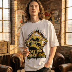 Áo thun dark streetwear Destroy Everything - W22