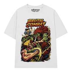 Áo thun streetwear Brutal Combat – W23