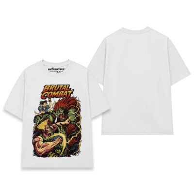 Áo thun streetwear Brutal Combat – W23