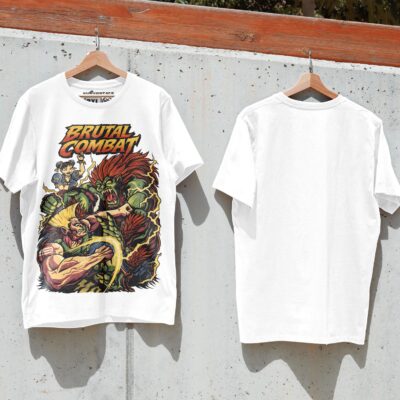 Áo thun streetwear Brutal Combat – W23