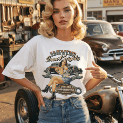 Áo thun streetwear vintage Havoc Iron Knights – W24