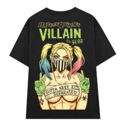 Áo thun vintage Harley Quinn’s Villain of the Year – SPB2
