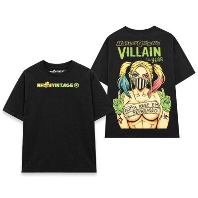 Áo thun vintage Harley Quinn’s Villain of the Year – SPB2
