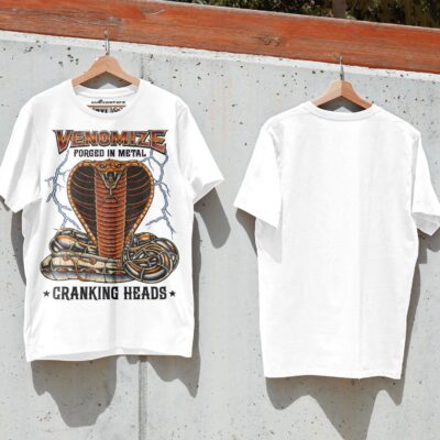 Áo thun streetwear Venomize Cranking Heads – SPW2