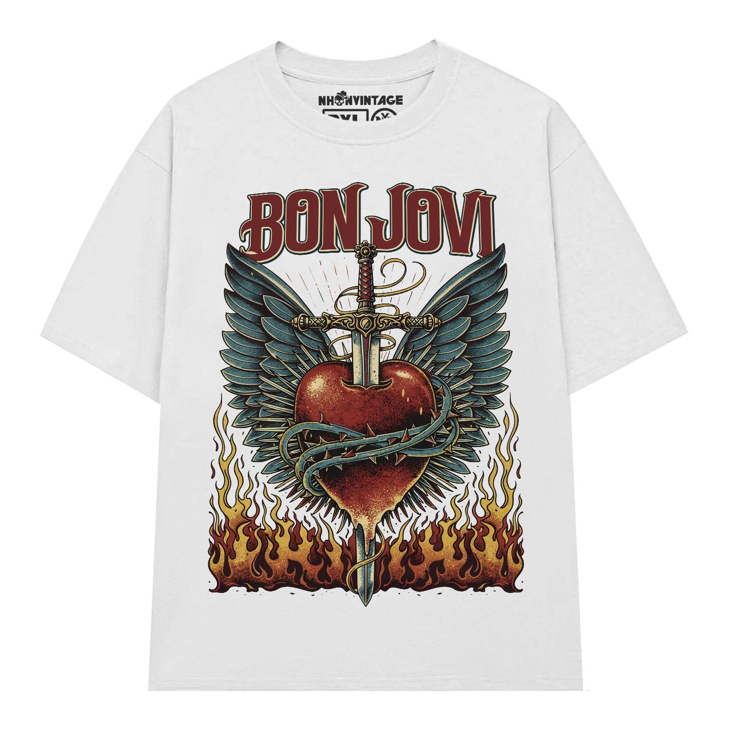 Áo thun rock vintage Bon Jovi SPECIAL EDITION - SPW3